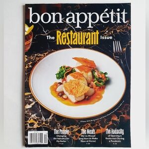 Bon Appetit Magazine October, 2021 - The Restaurant Issue - Meals We've Missed a